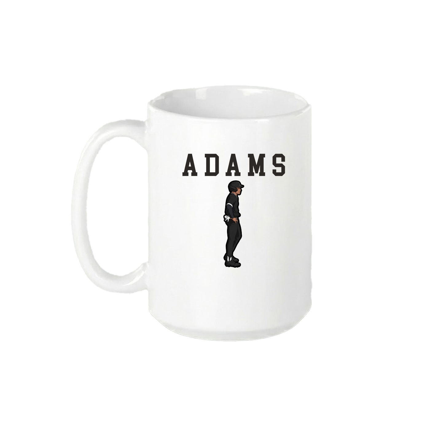 15oz Coffee Mug — Shirsey in White