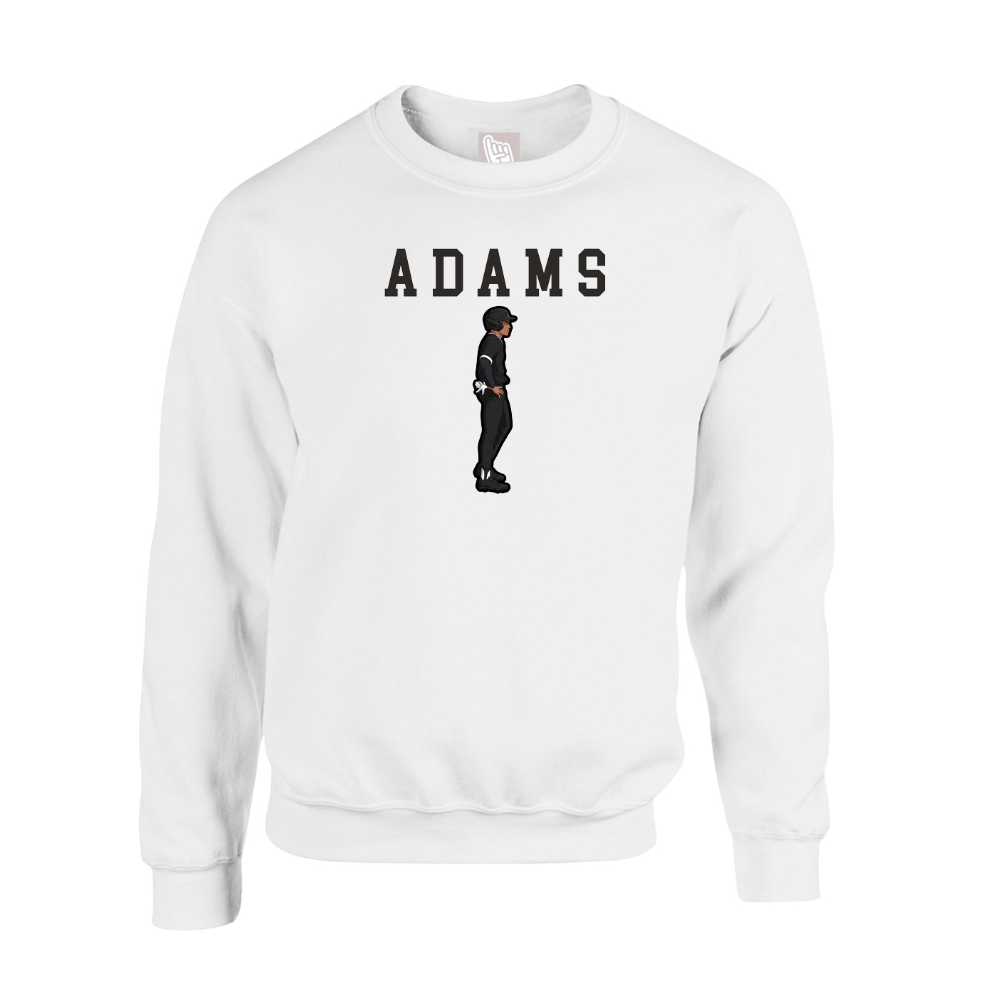 Fleece Crew — Shirsey in White