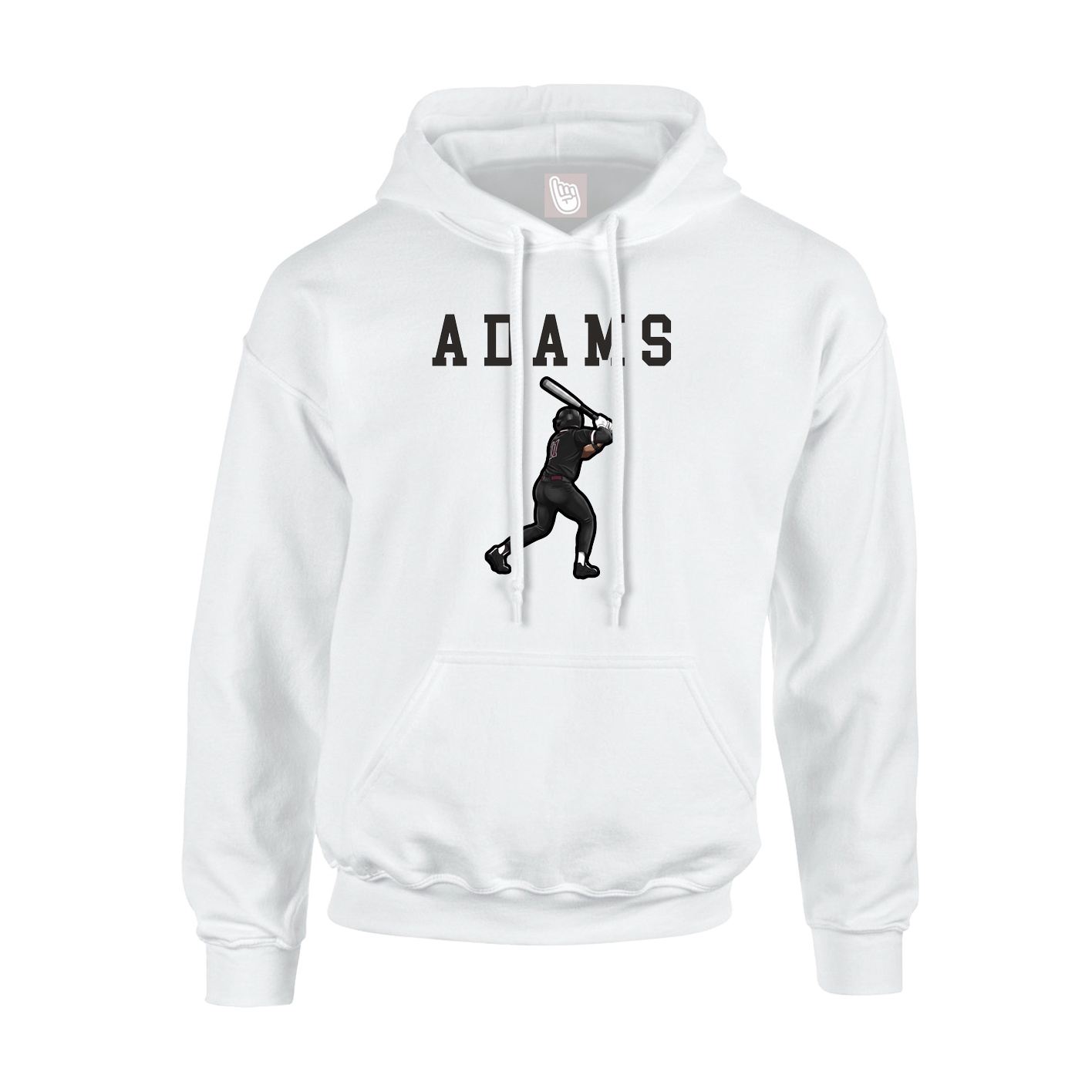 Hoodie — Shirsey in White
