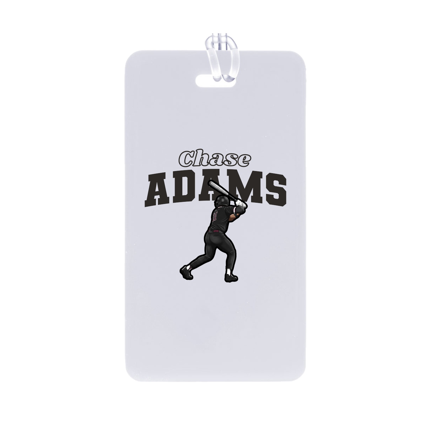 Bag Tag — Name Arch in Classic
