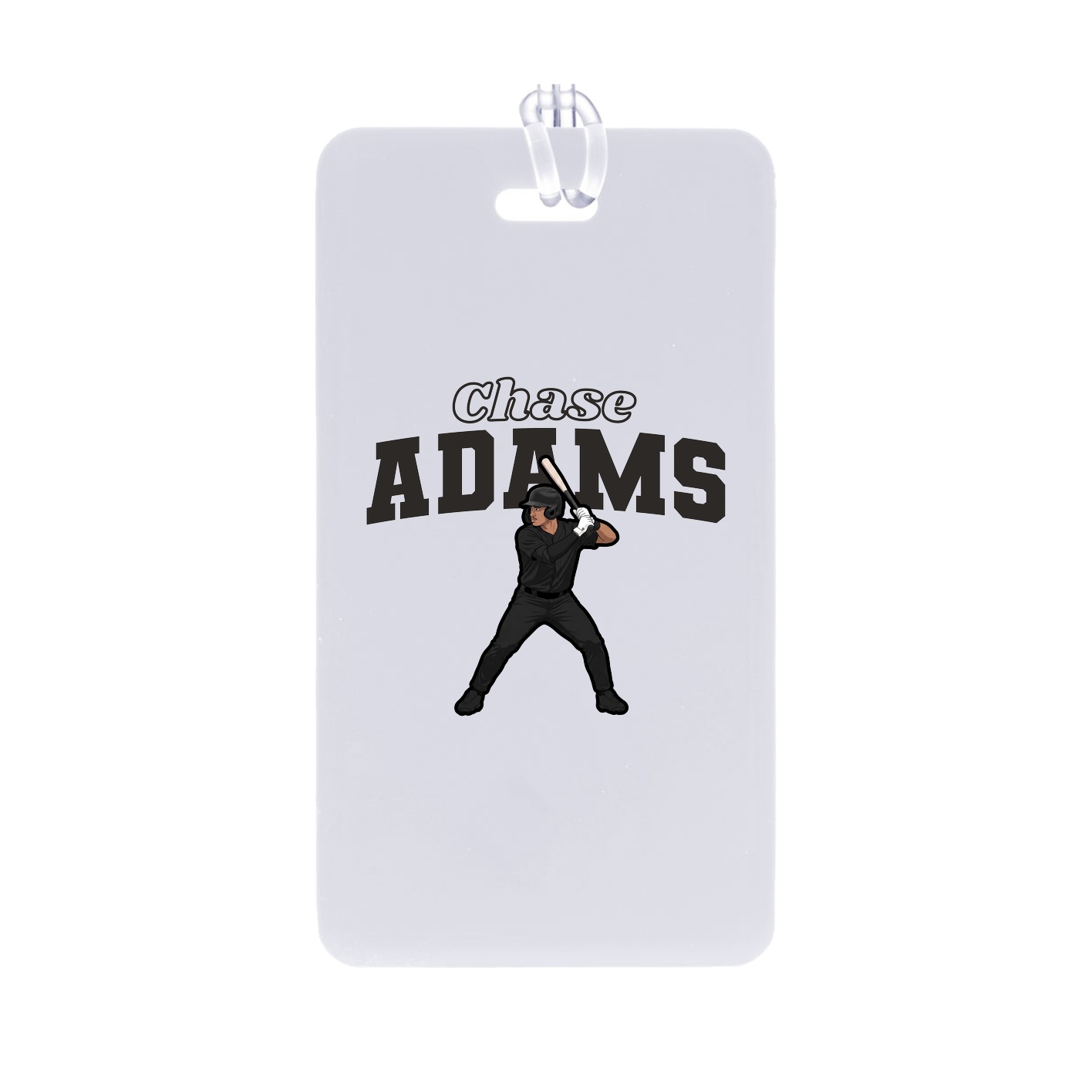Bag Tag — Name Arch in Classic