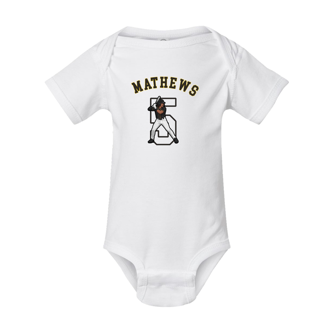 Baby Onesie — Shirsey Arch in White