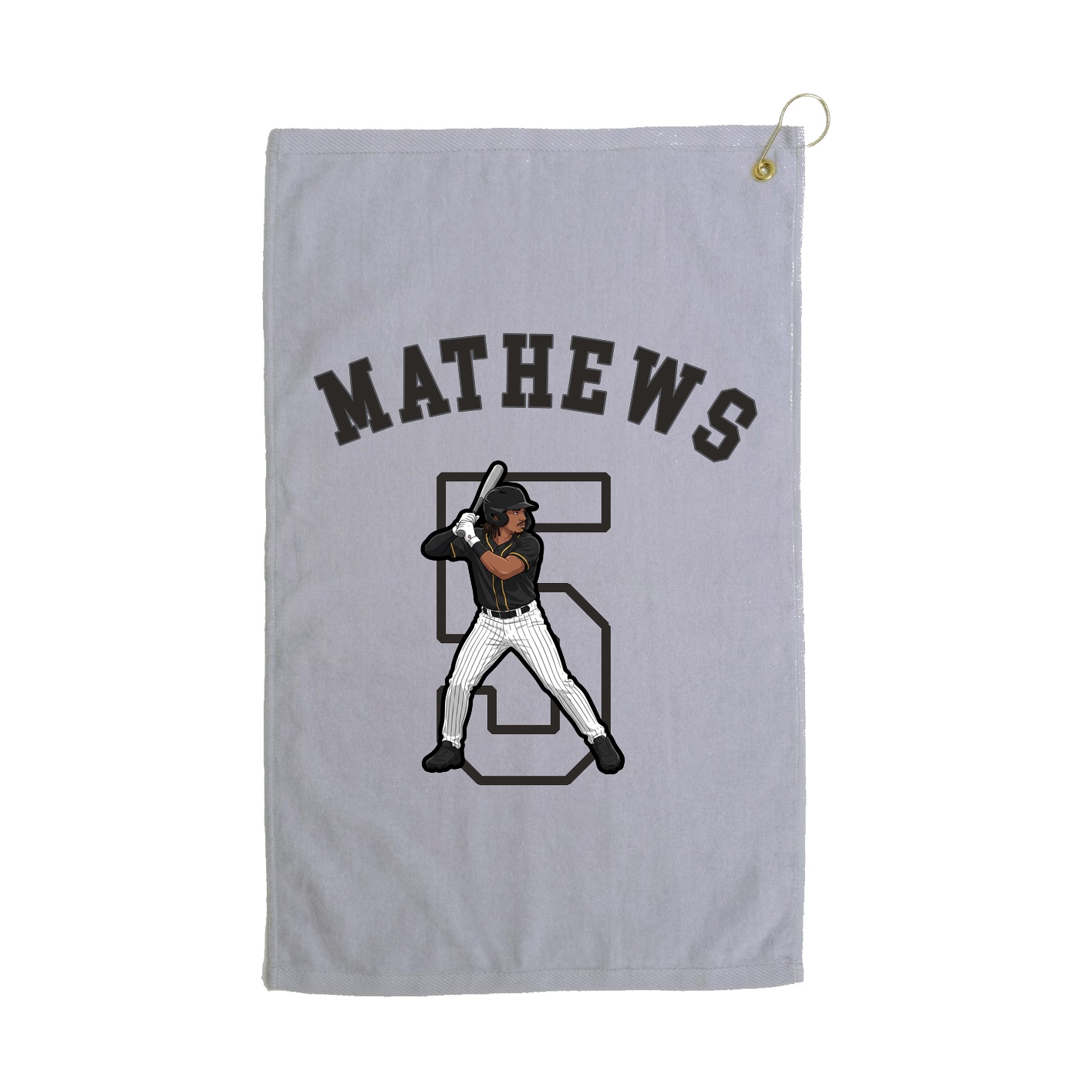 Golf Towel — Shirsey Arch in Grey