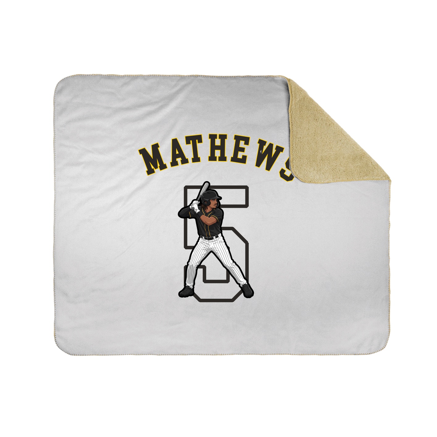 Throw Blanket — Shirsey Arch in White