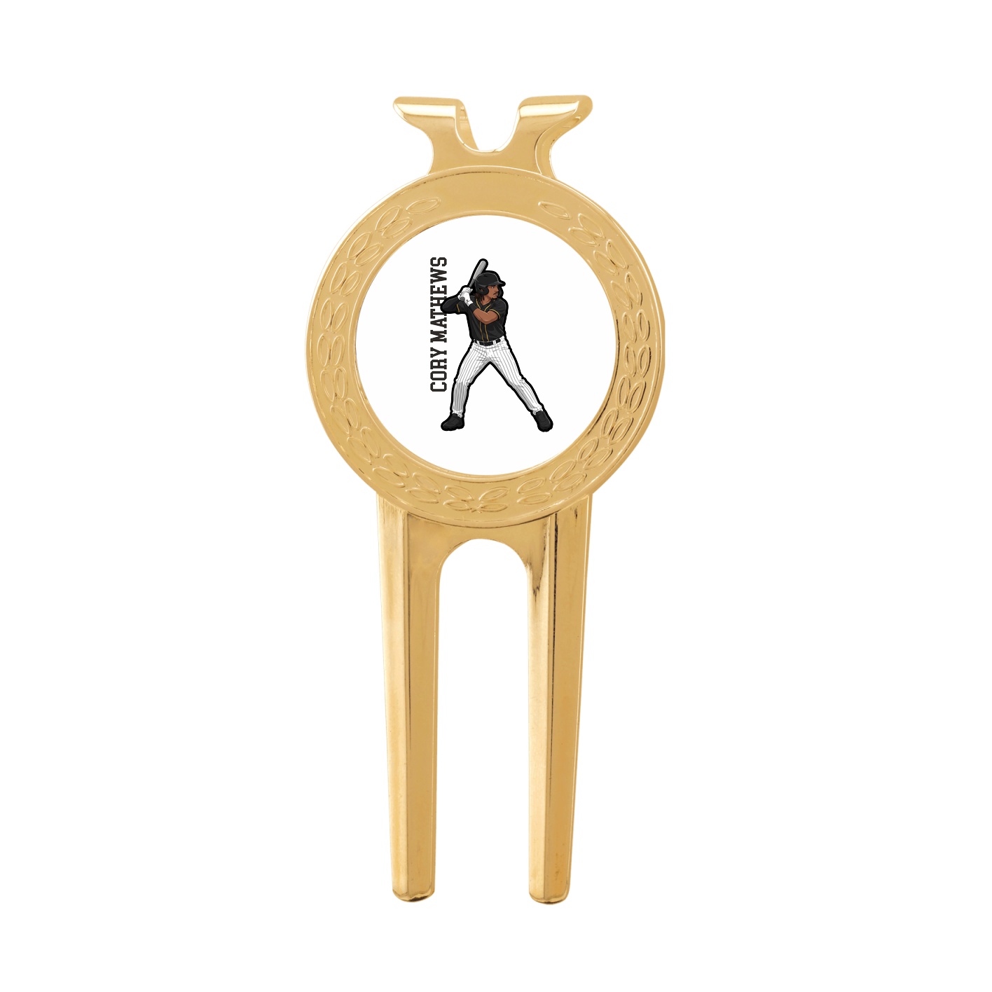 Divot Tool with Ball Marker — Name Vertical in Classic