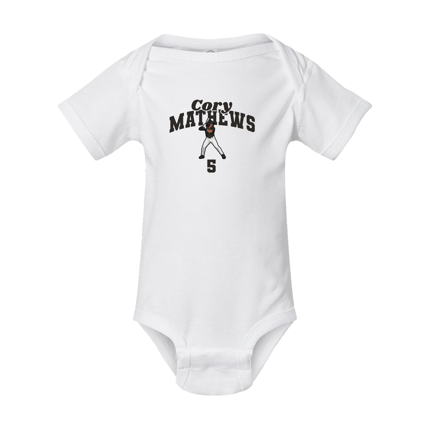 Baby Onesie — Signature Arch in White