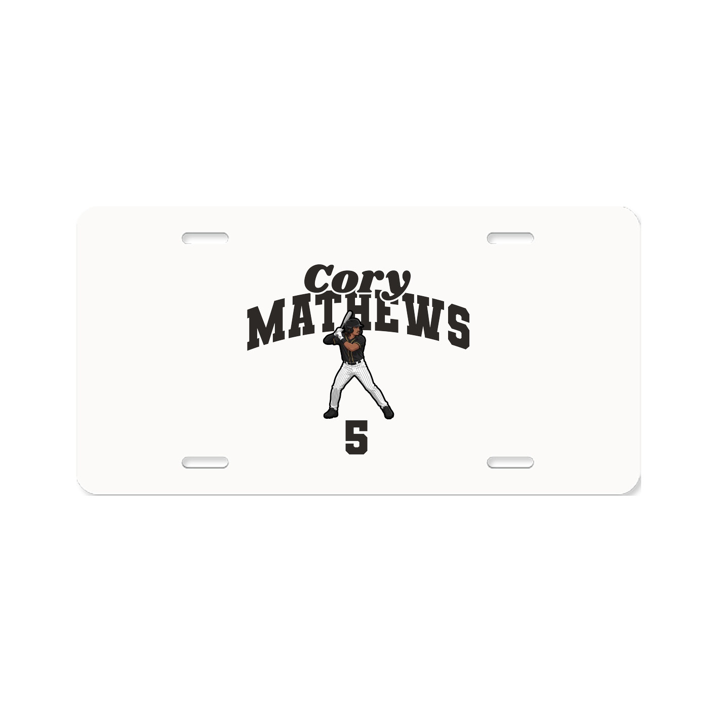 License Plate — Signature Arch in Classic