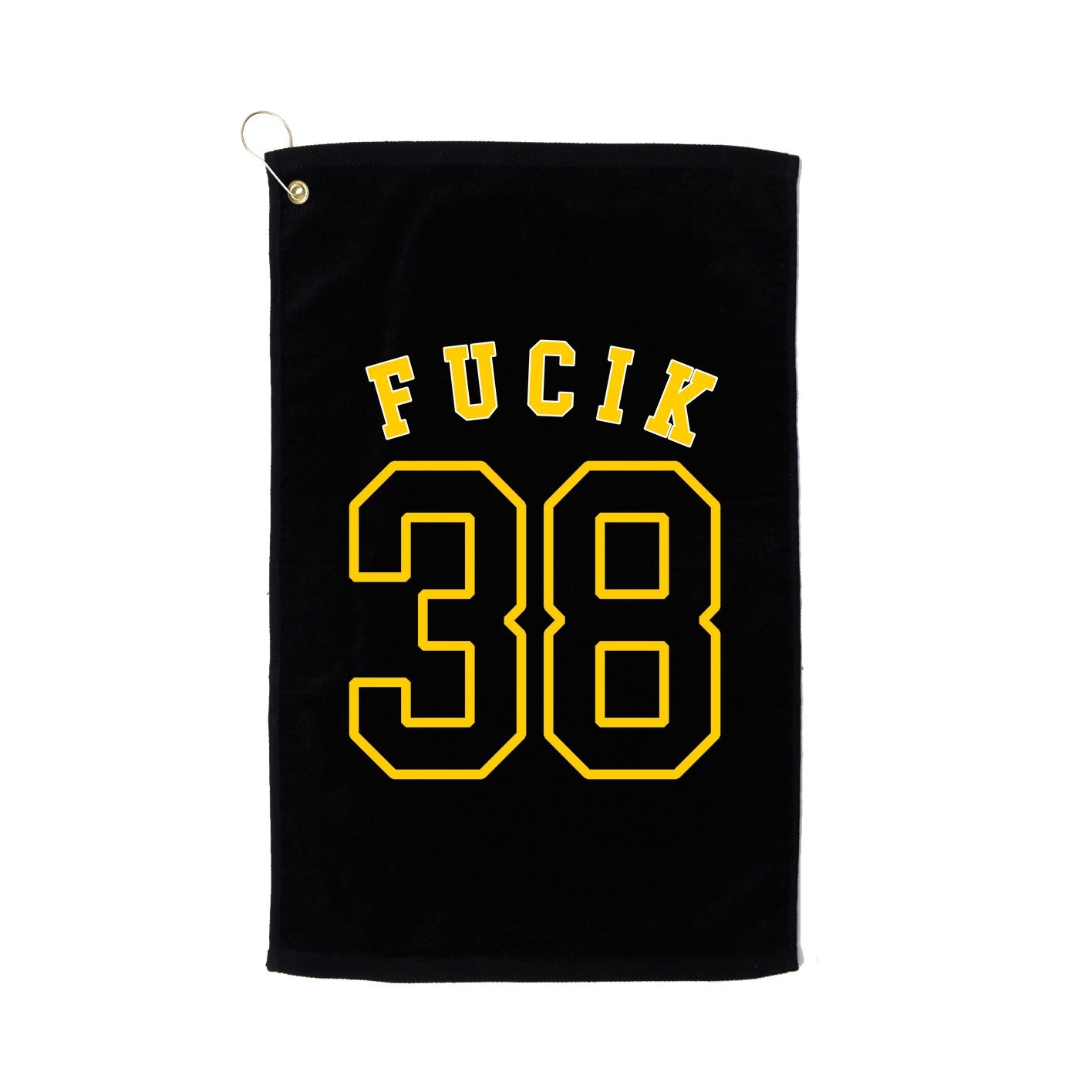 Golf Towel — Shirsey Arch in Black