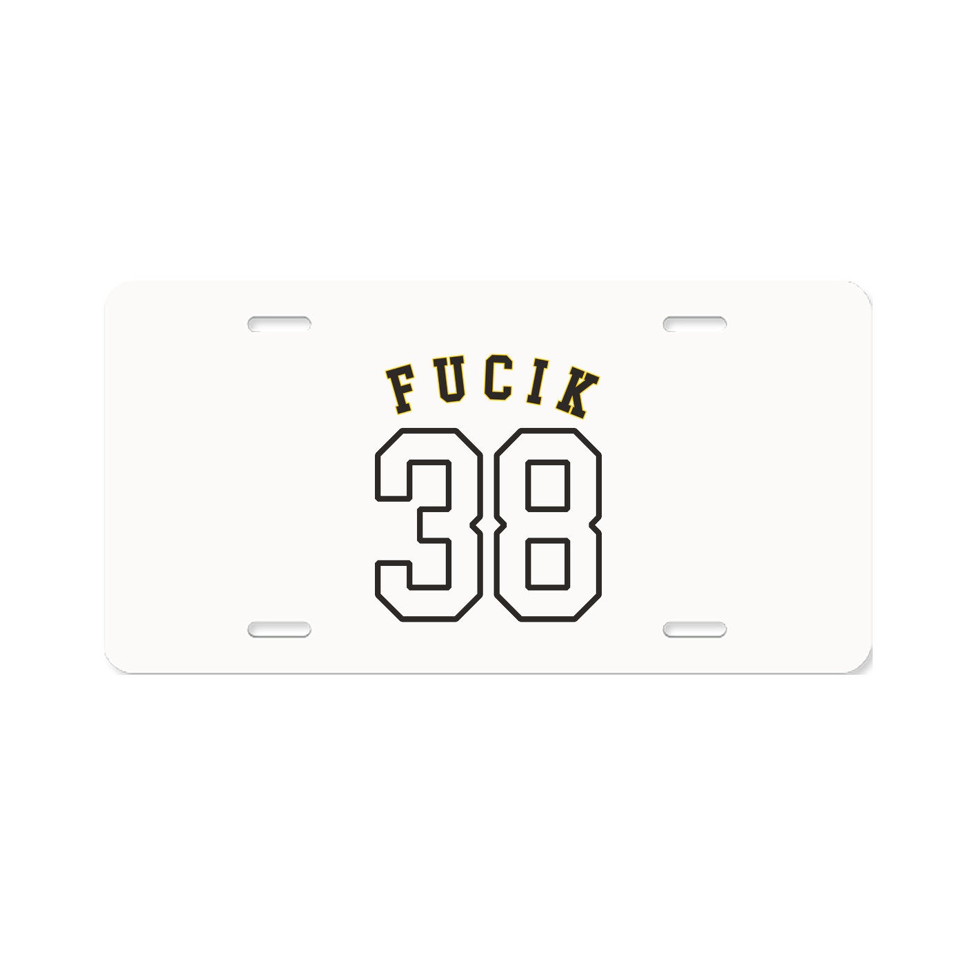 License Plate — Shirsey Arch in Classic
