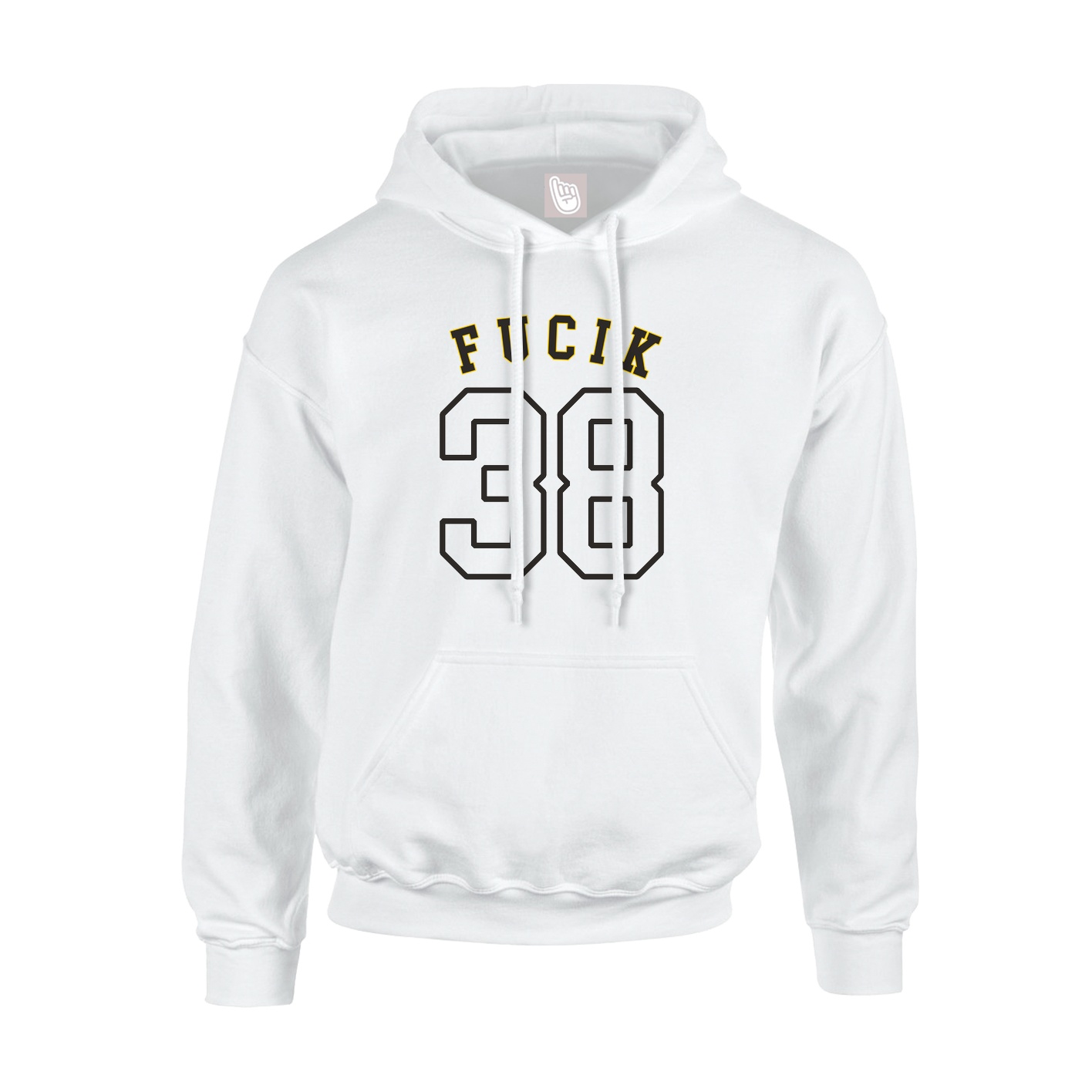 Hoodie — Shirsey Arch in White