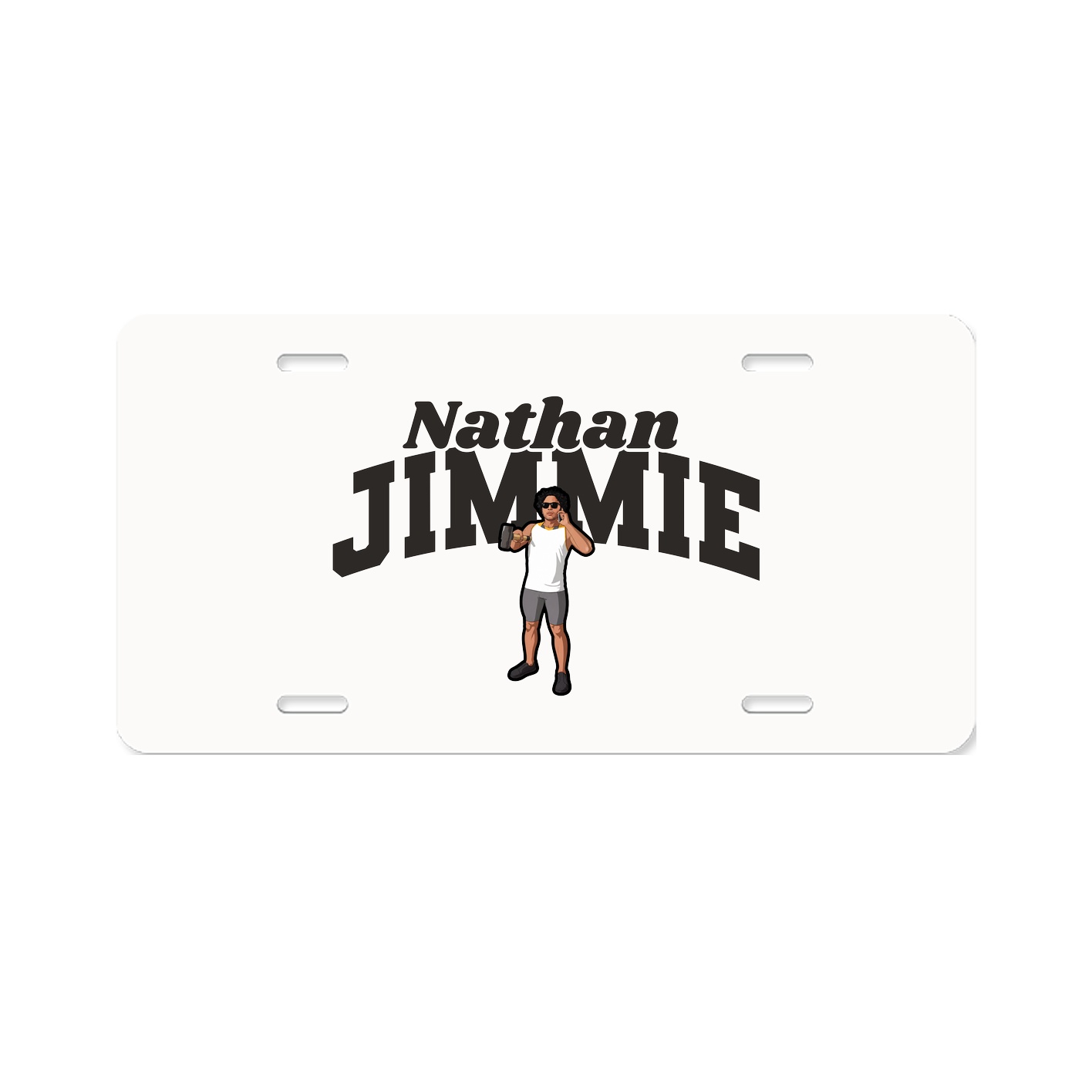 License Plate — Signature Arch in Classic