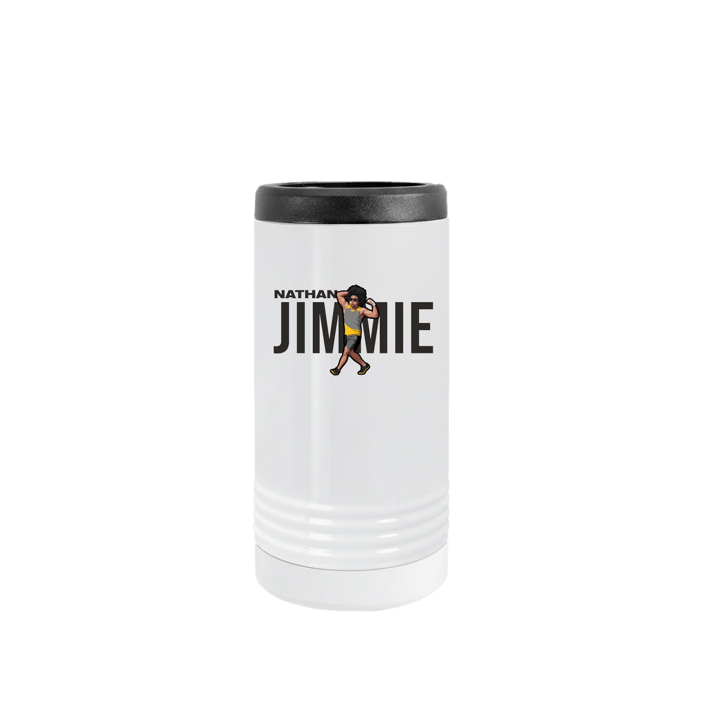 Slim Beverage Holder — Player Name in White
