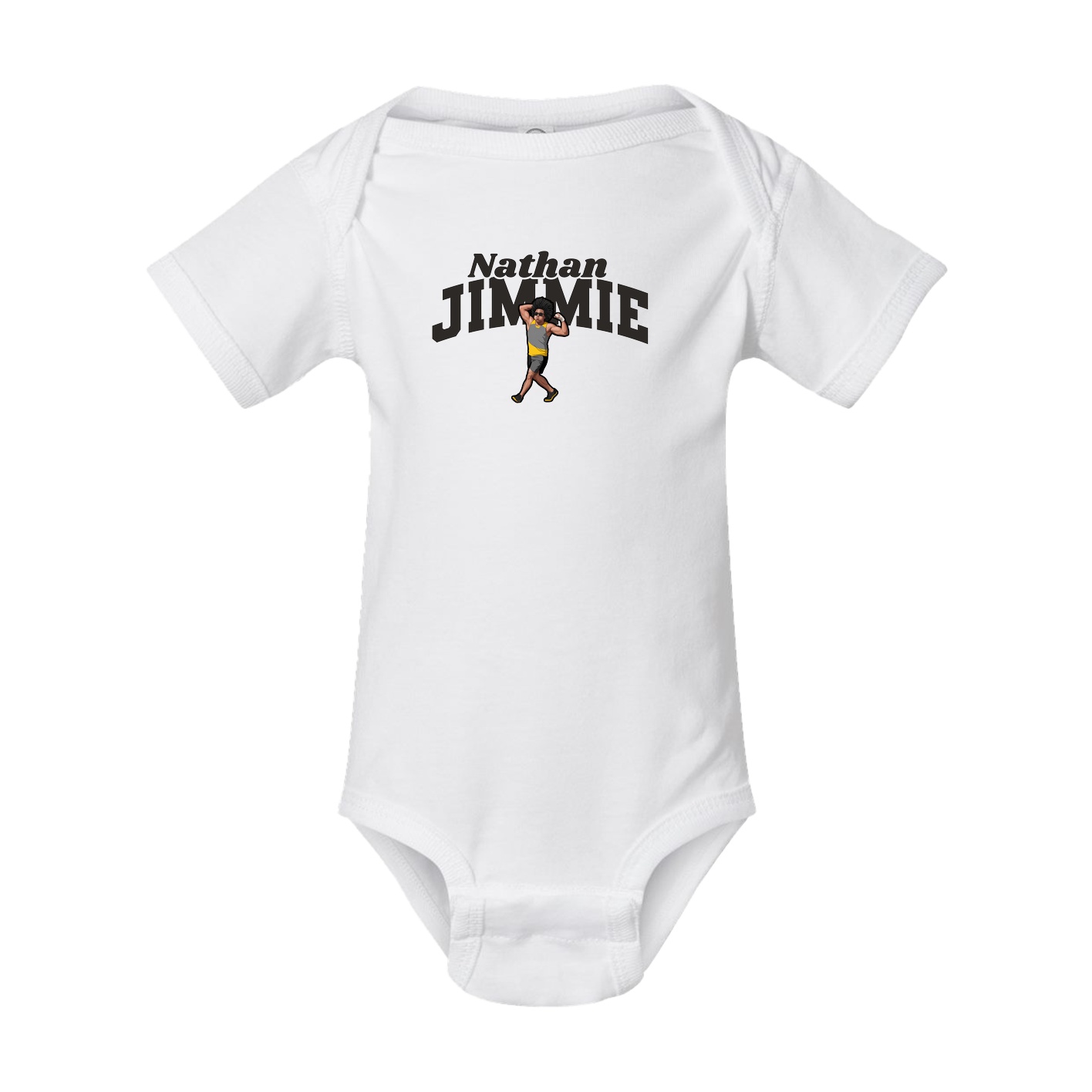 Baby Onesie — Signature Arch in White