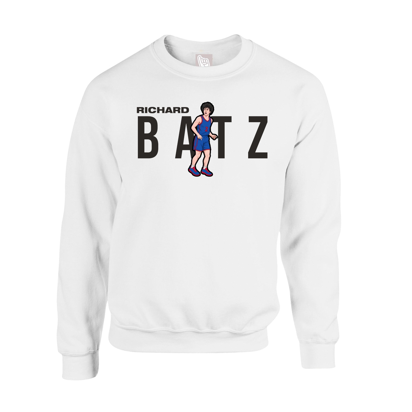 Fleece Crew — Player Name in White