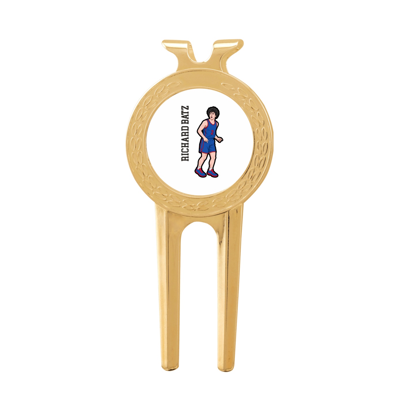 Divot Tool with Ball Marker — Name Vertical in Classic