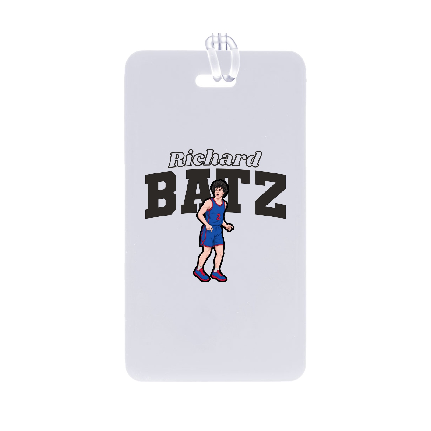 Bag Tag — Name Arch in Classic