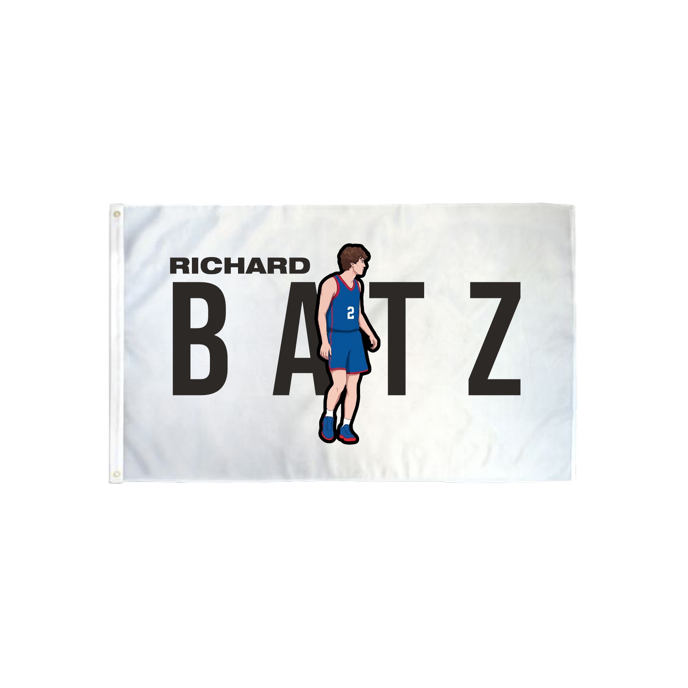 3x5 Flag — Player Name in Classic
