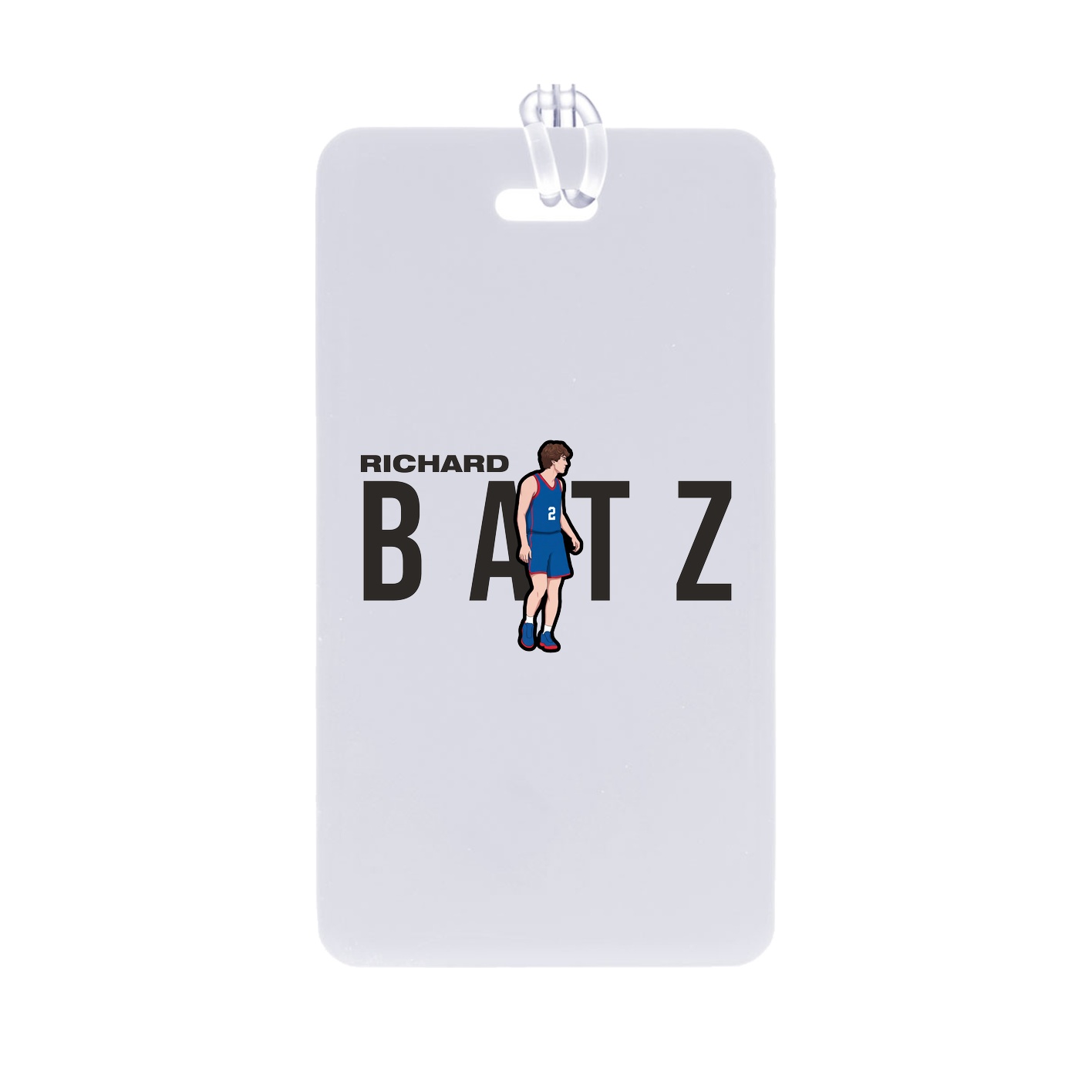 Bag Tag — Player Name in Classic