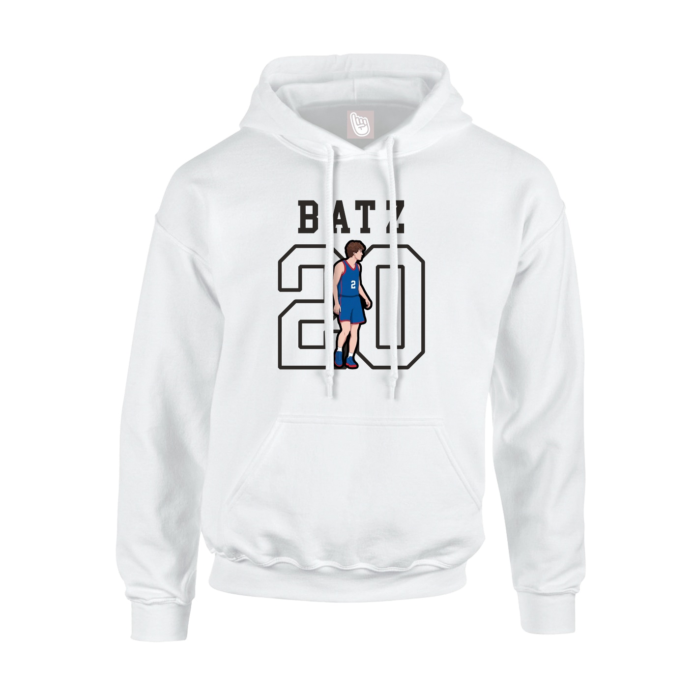 Youth Hoodie — Shirsey in White