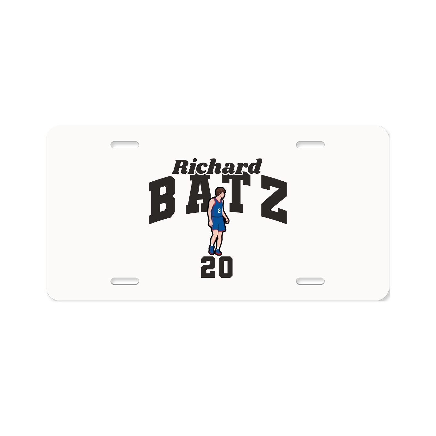 License Plate — Signature Arch in Classic