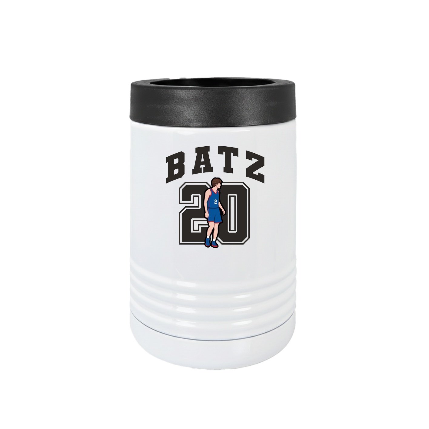 Beverage Holder — Number in White