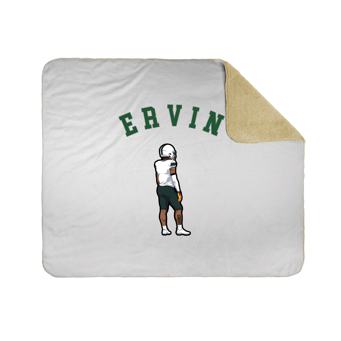 Throw Blanket — Shirsey Arch in White