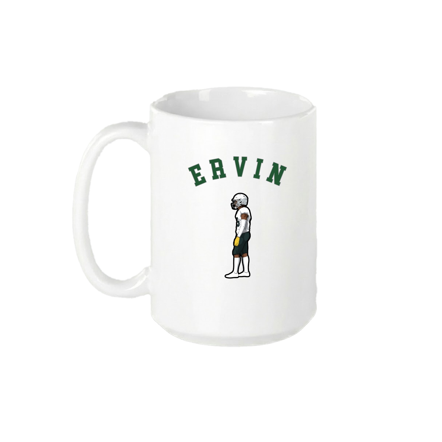 15oz Coffee Mug — Shirsey Arch in White
