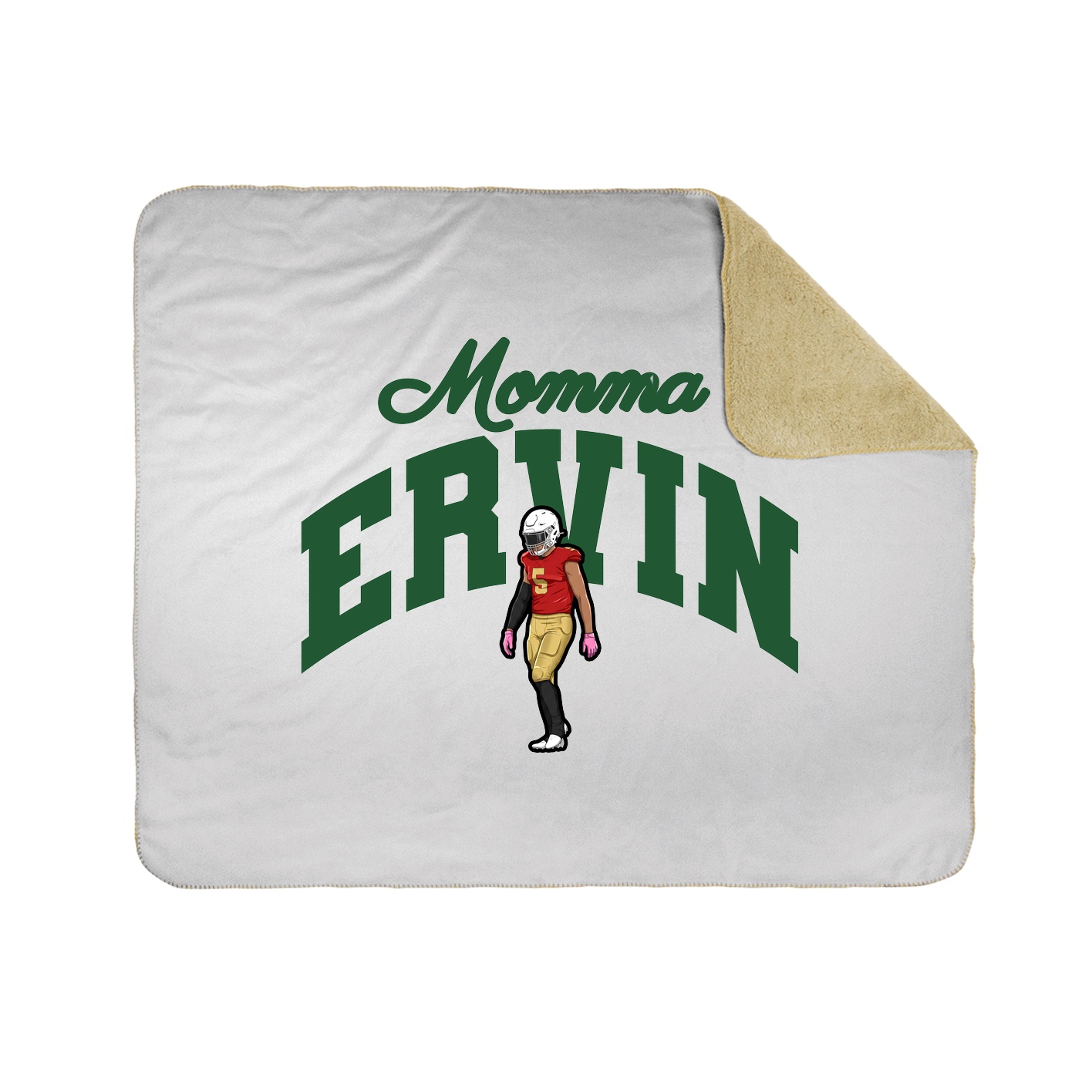 Throw Blanket — Mothers Day Arch in White
