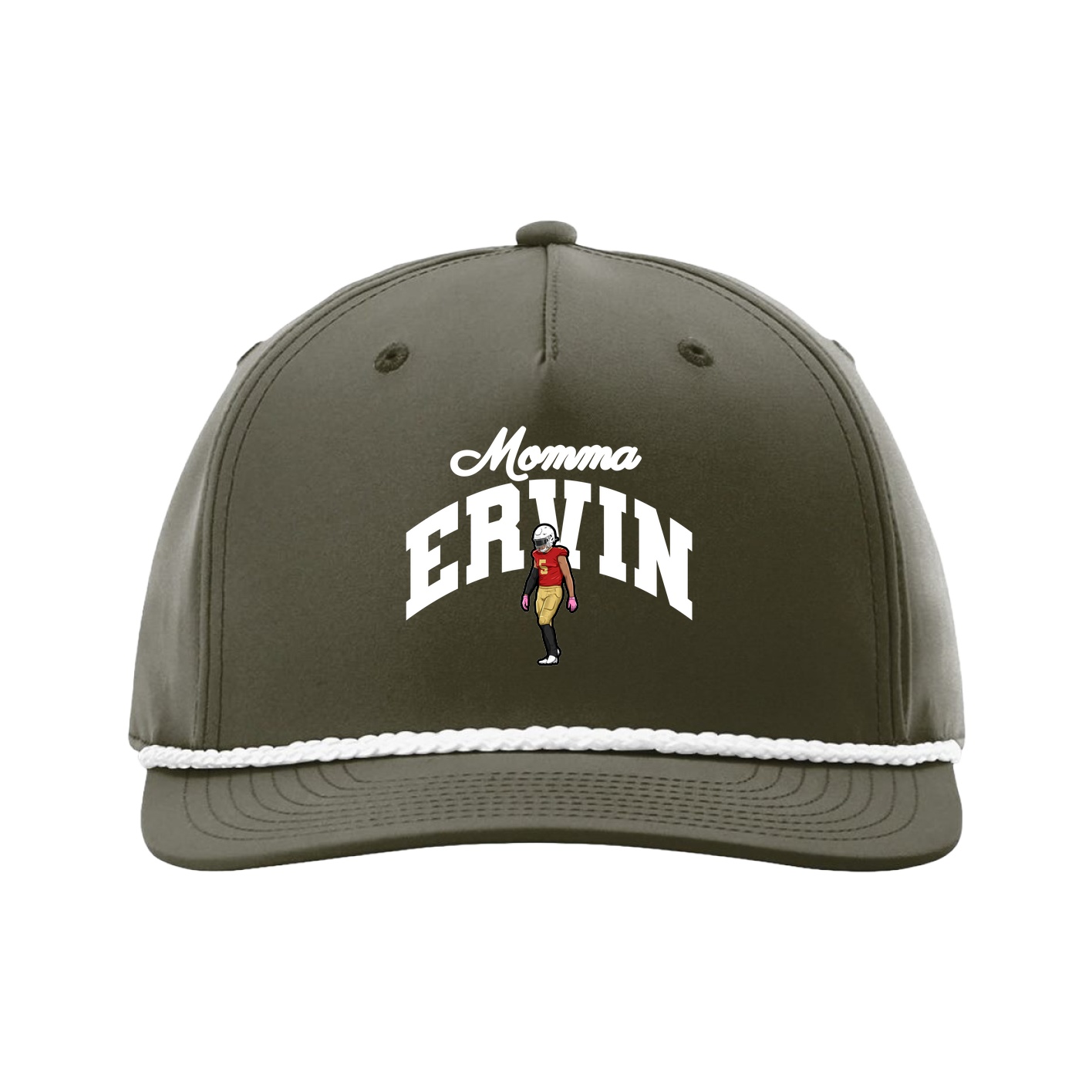 Five-Panel Classic Rope Cap — Mothers Day Arch in Green