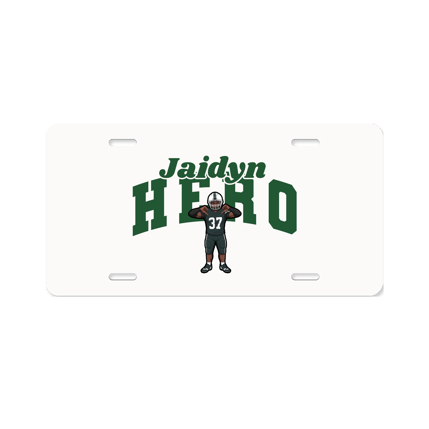 License Plate — Signature Arch in Classic