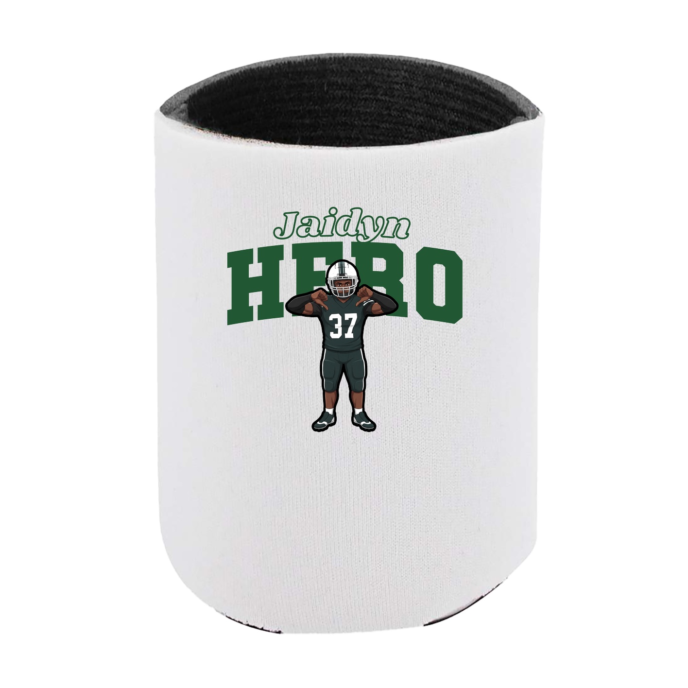 Can Holder — Name Arch in White