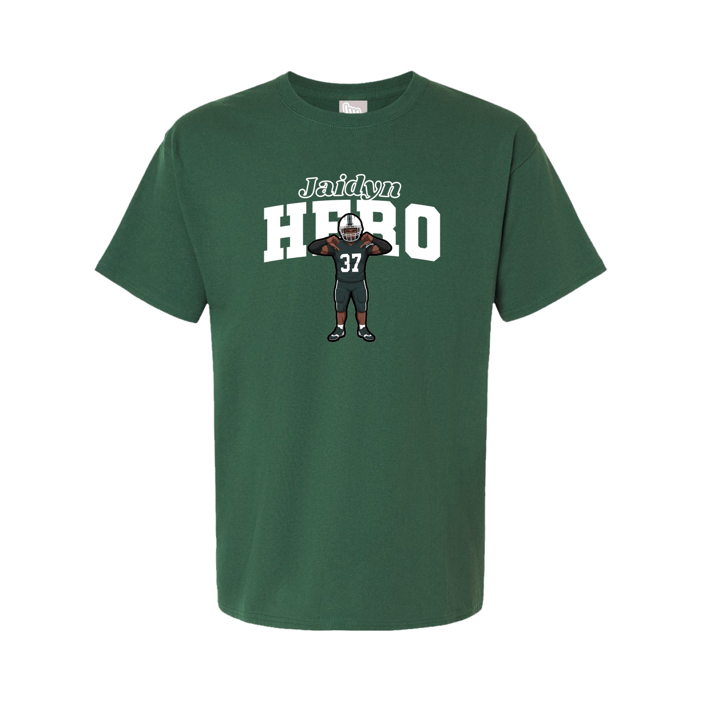 Tee — Name Arch in Green