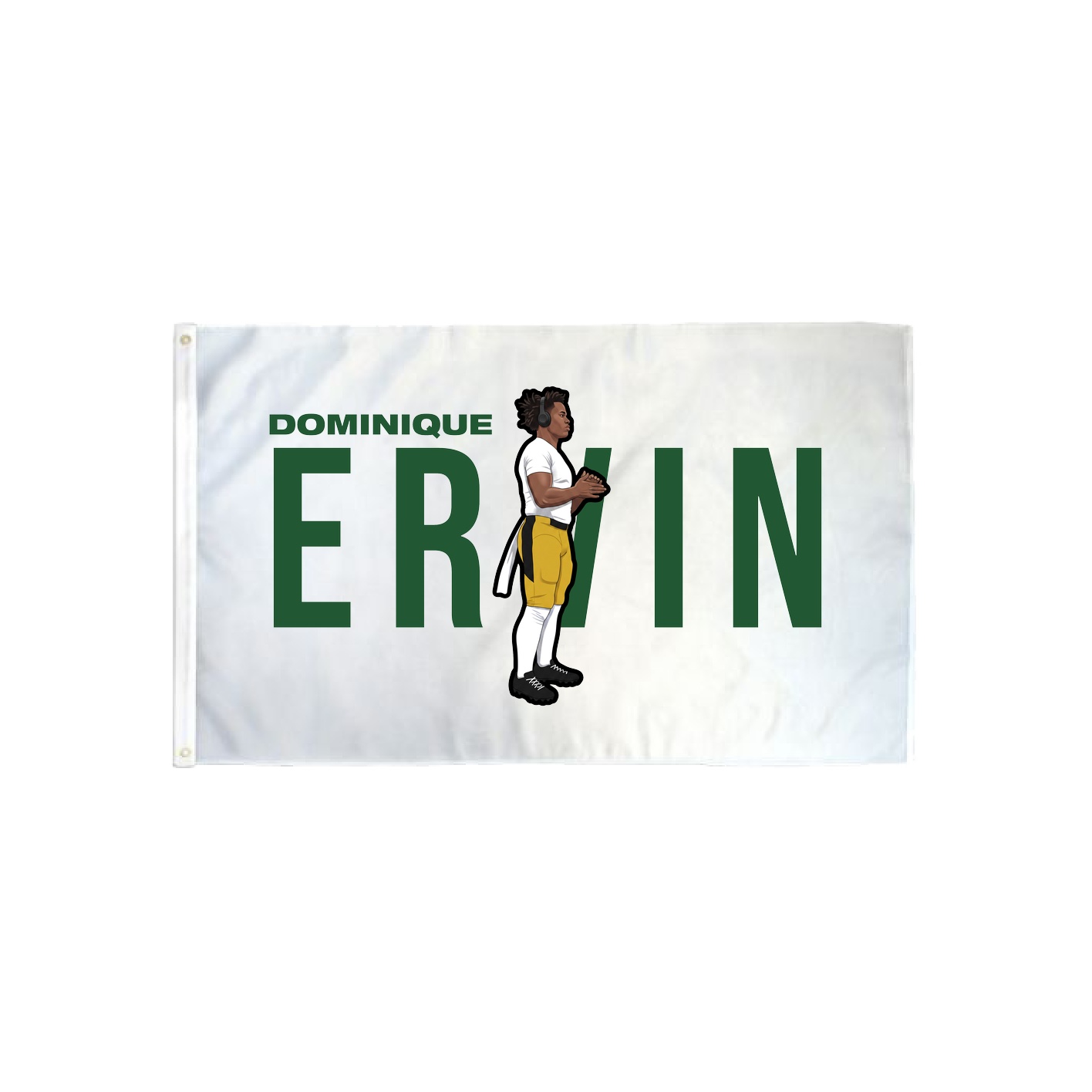 3x5 Flag — Player Name in Classic