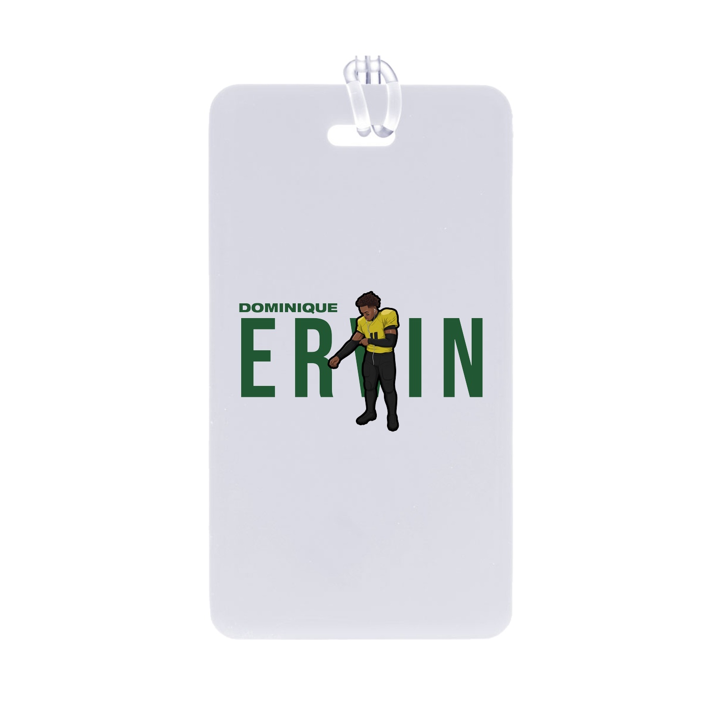 Bag Tag — Player Name in Classic