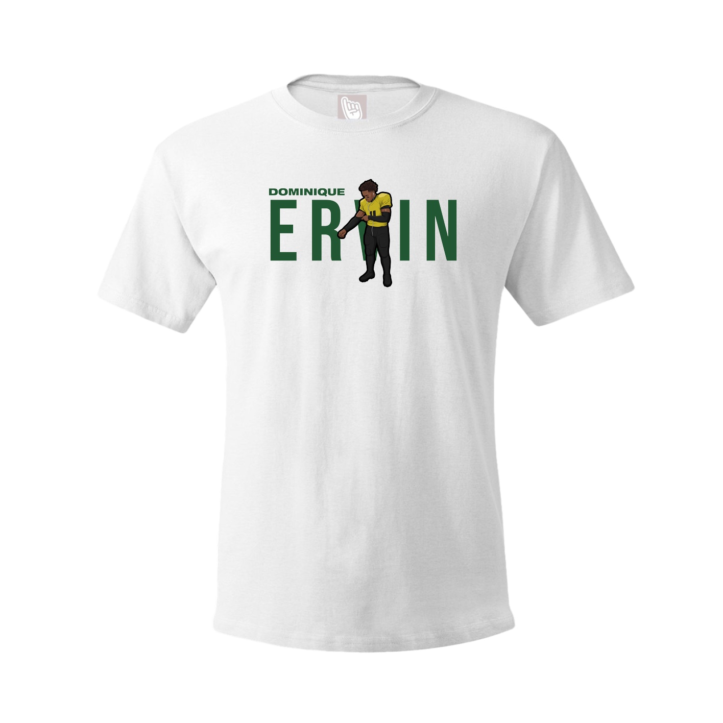 Youth Tee — Player Name in White