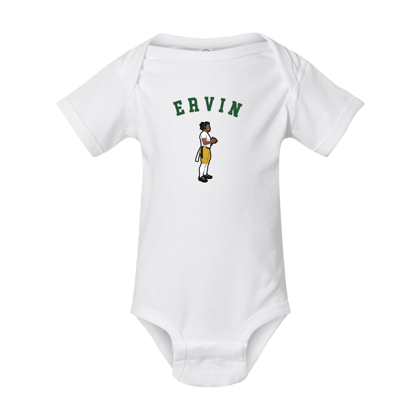 Baby Onesie — Shirsey Arch in White