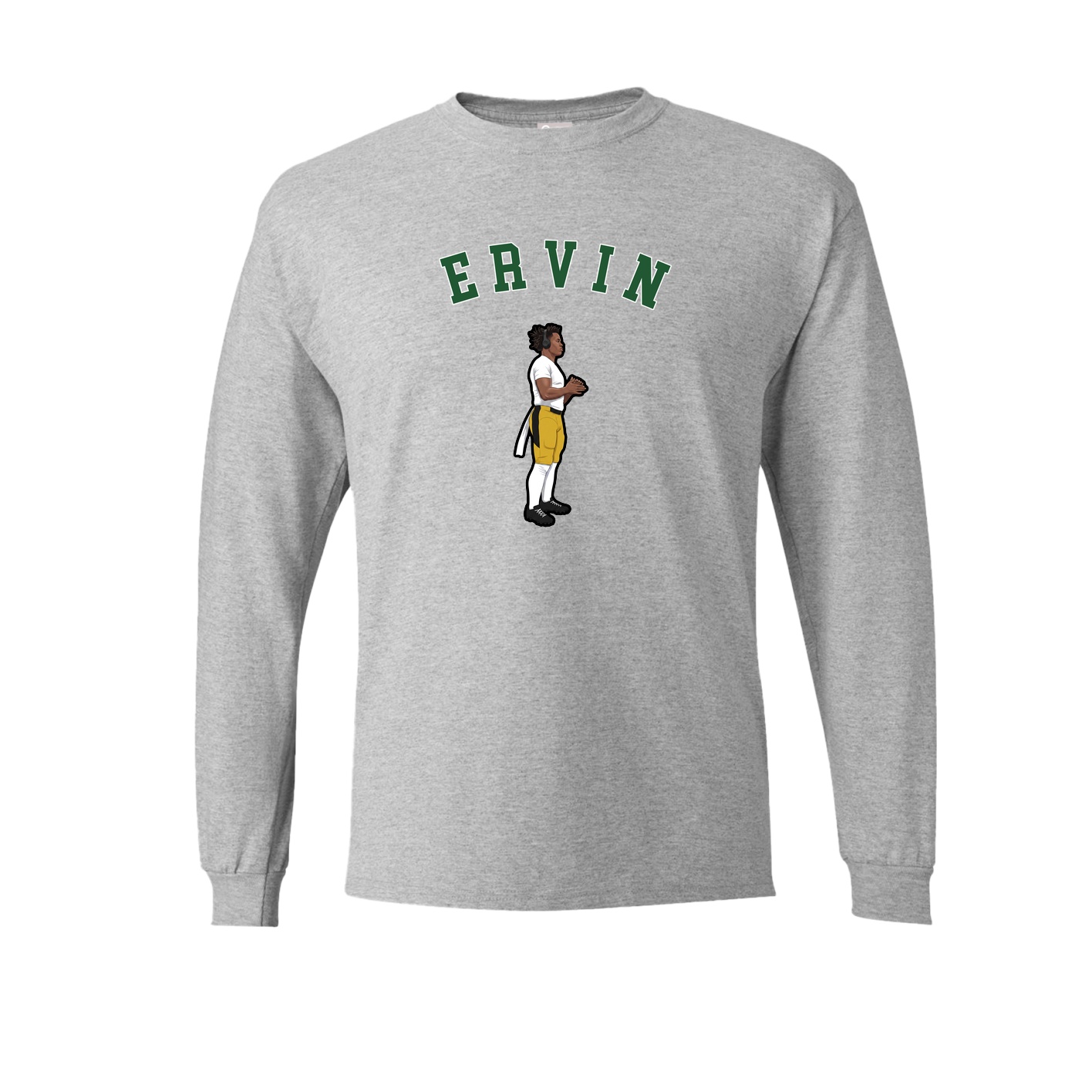 Long Sleeve Tee — Shirsey Arch in Grey