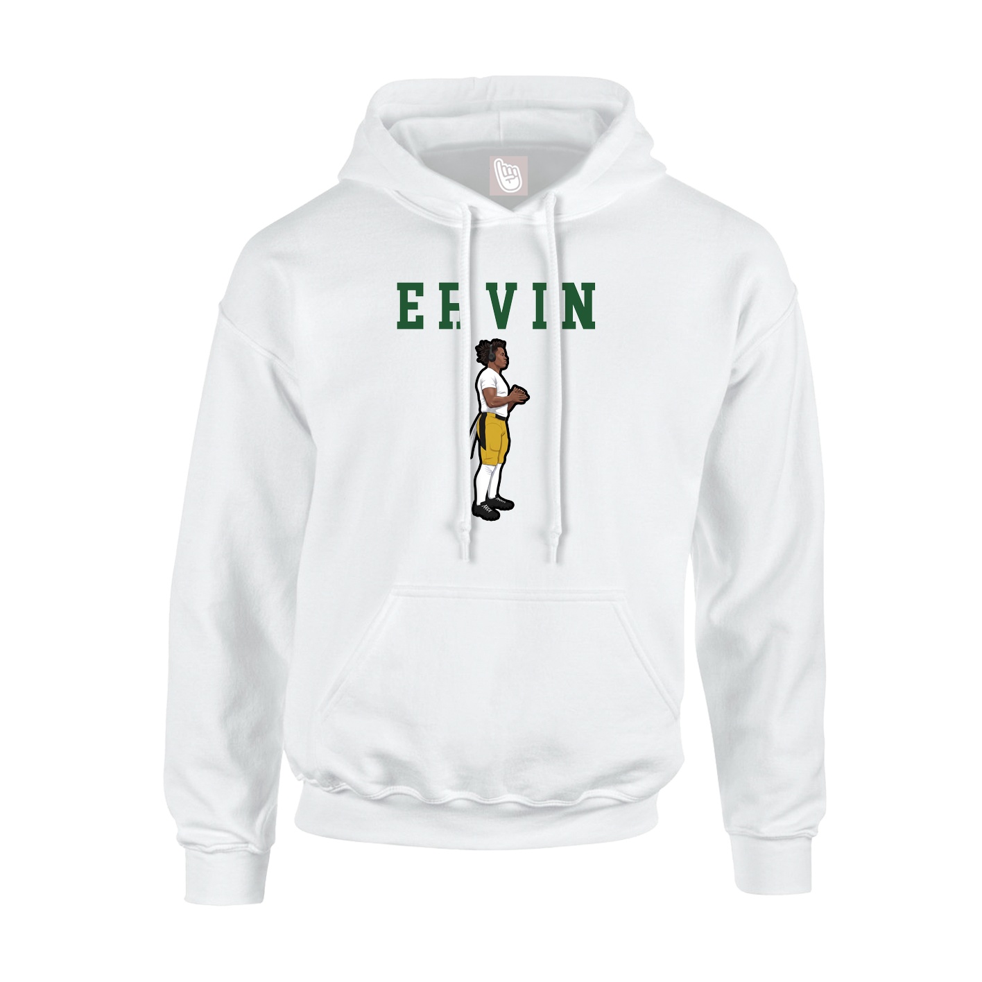 Youth Hoodie — Shirsey in White