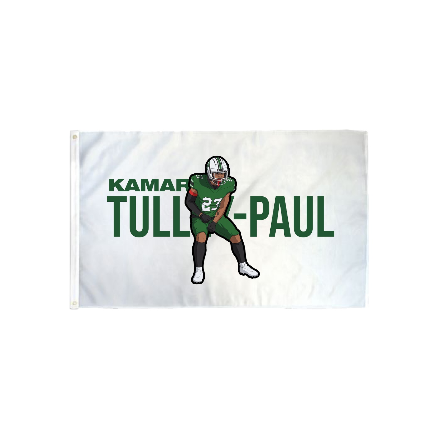 3x5 Flag — Player Name in Classic