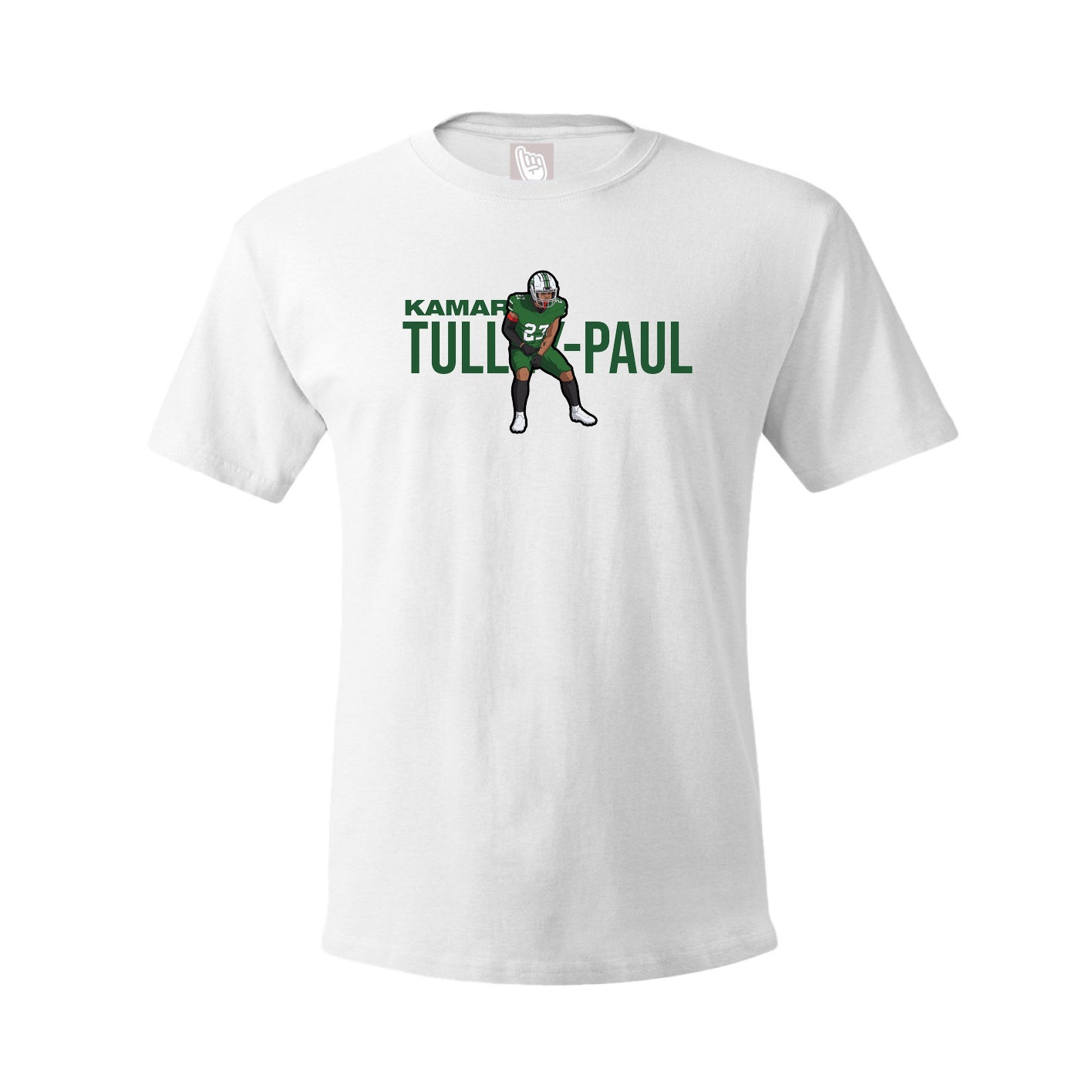 Youth Tee — Player Name in White