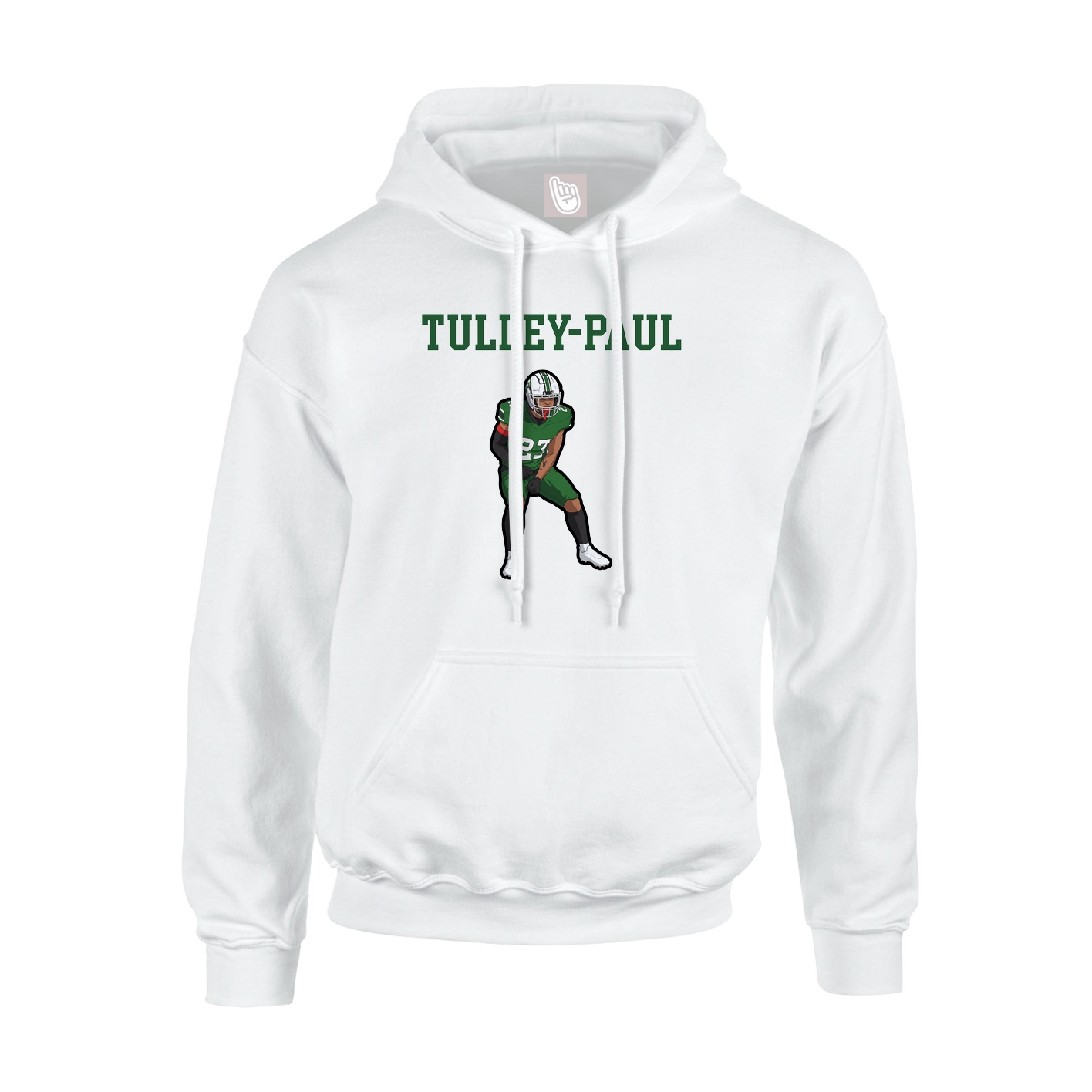 Youth Hoodie — Shirsey in White