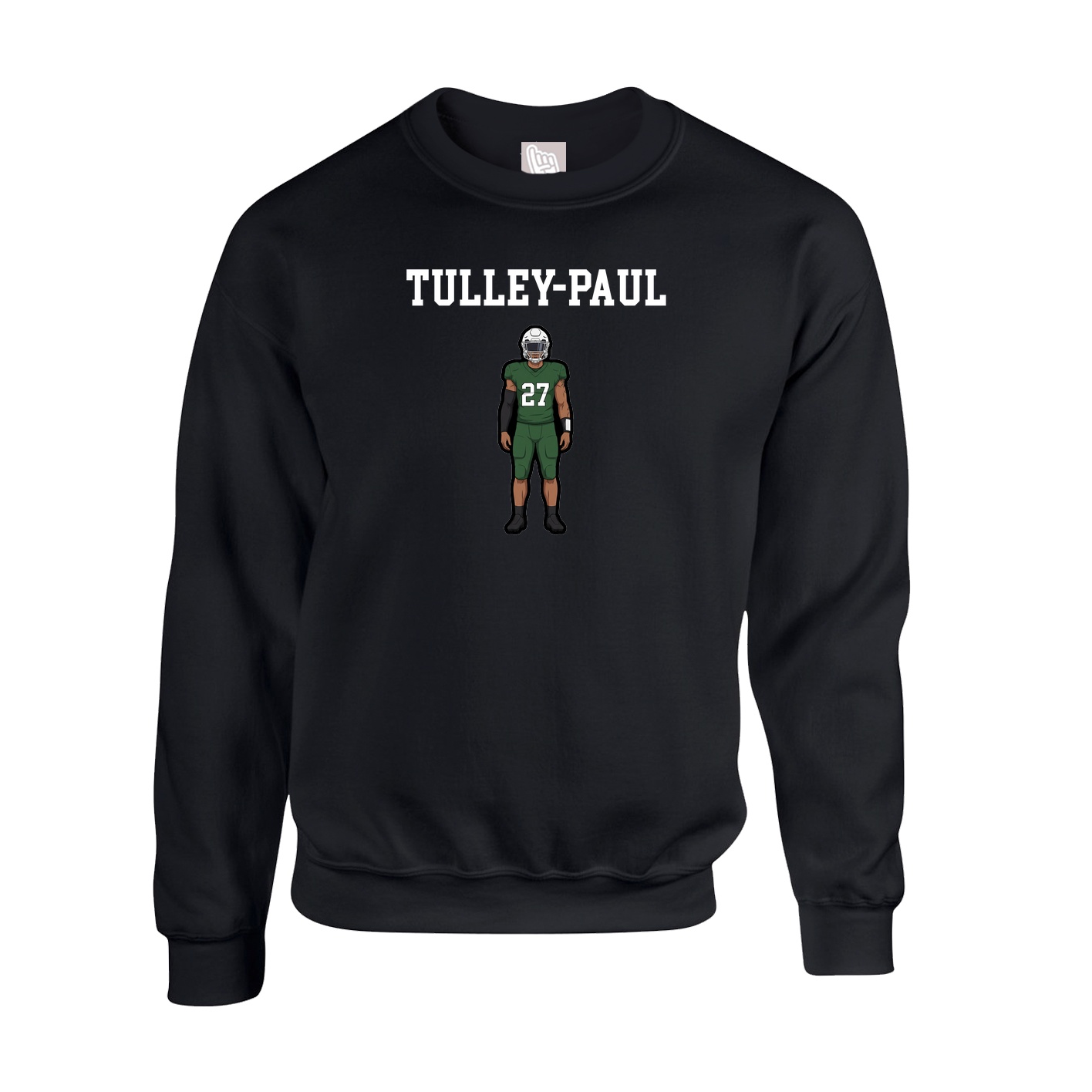 Fleece Crew — Shirsey in Black