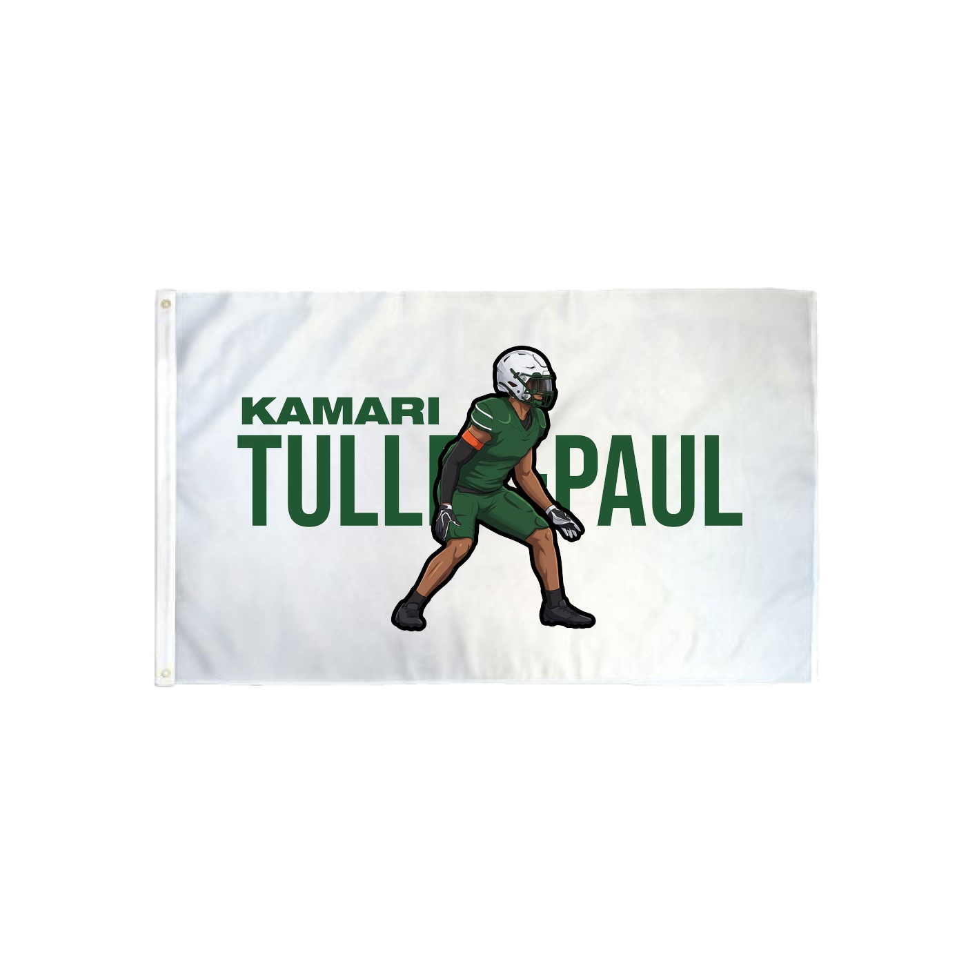 3x5 Flag — Player Name in Classic