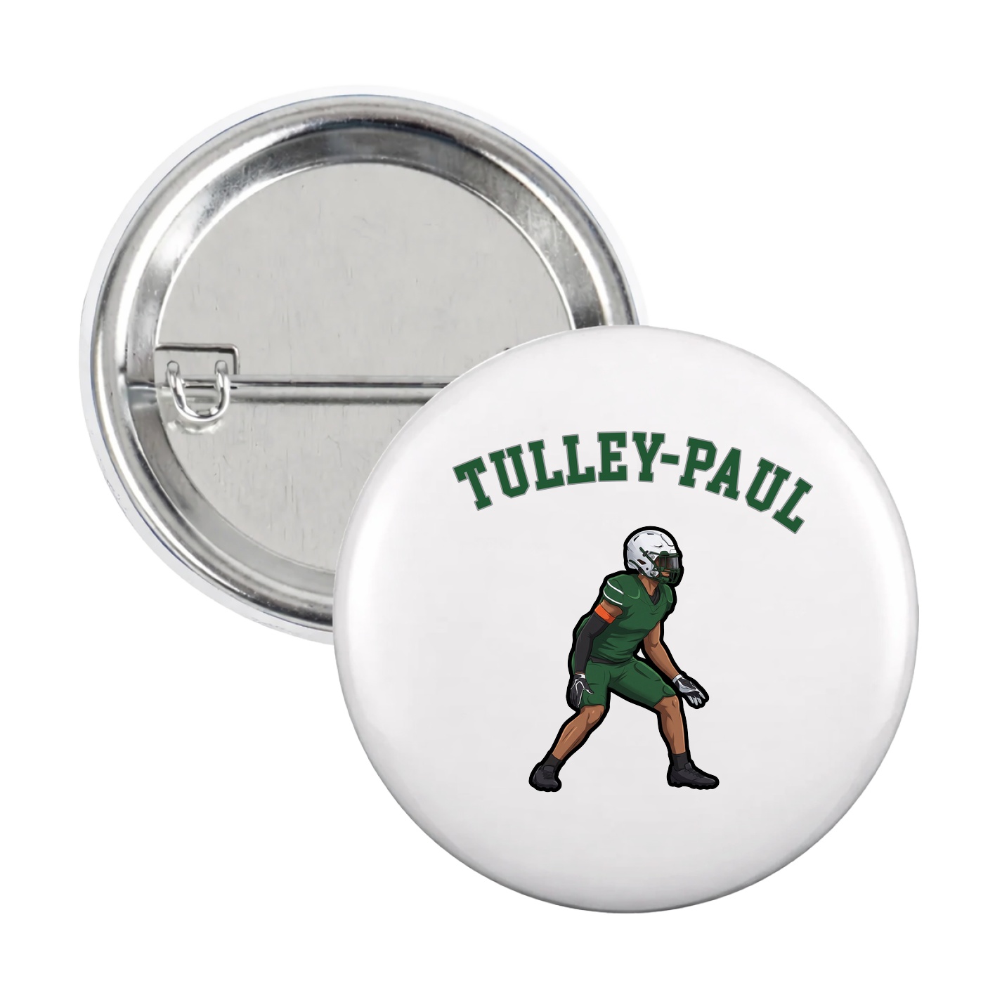 Game Day Button — Shirsey Arch in White