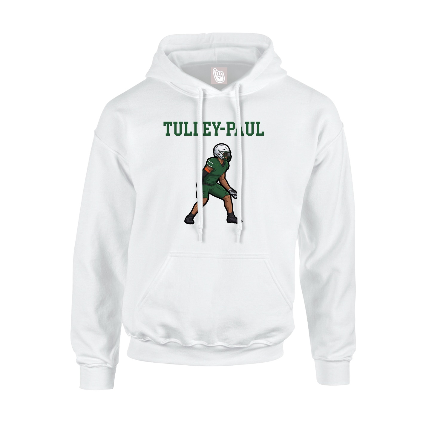 Hoodie — Shirsey in White