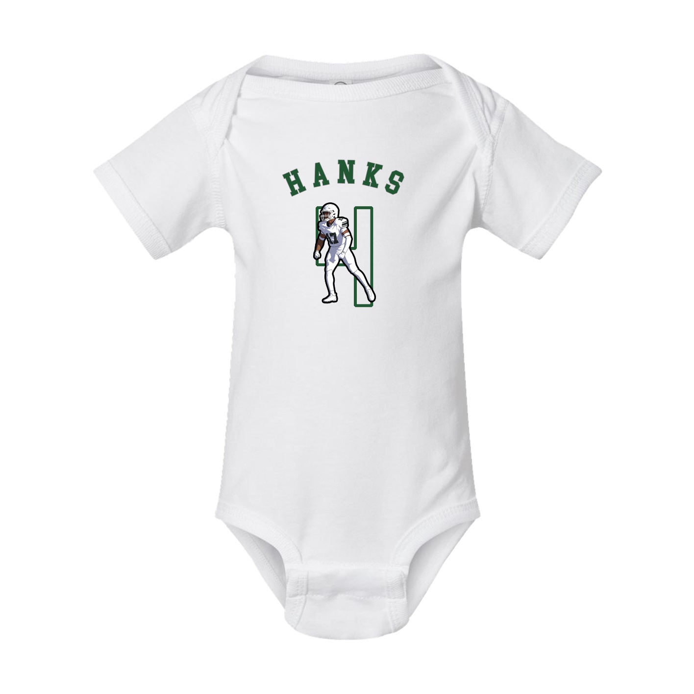 Baby Onesie — Shirsey Arch in White