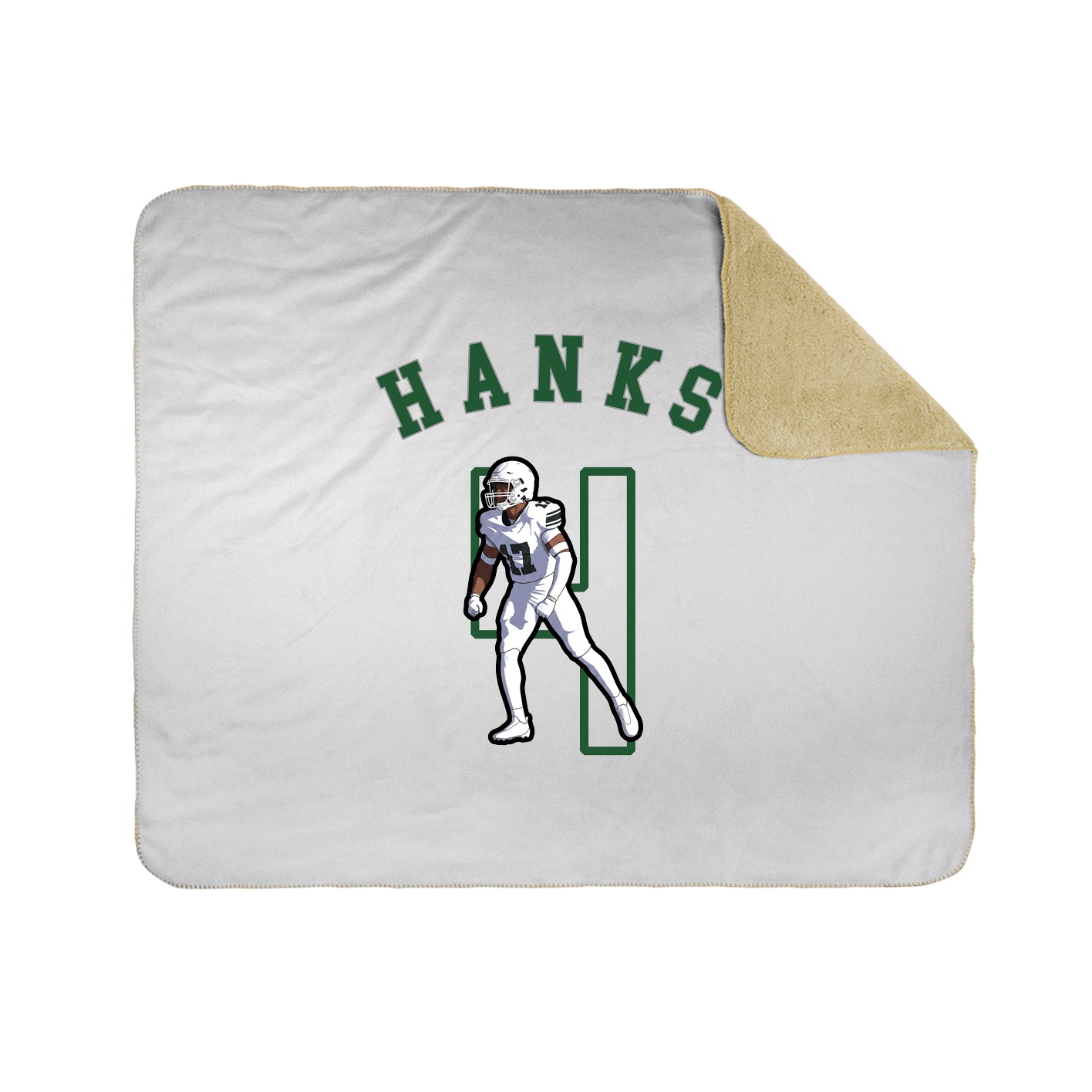 Throw Blanket — Shirsey Arch in White