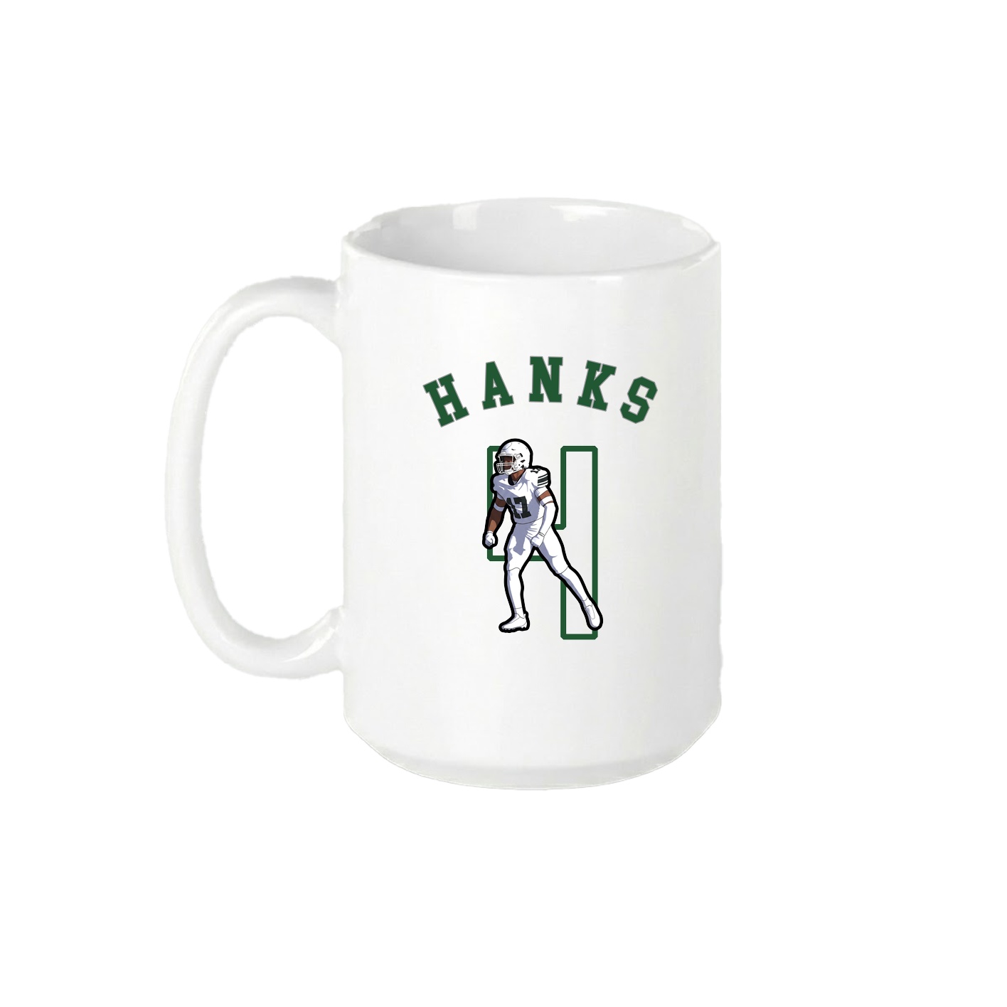 15oz Coffee Mug — Shirsey Arch in White