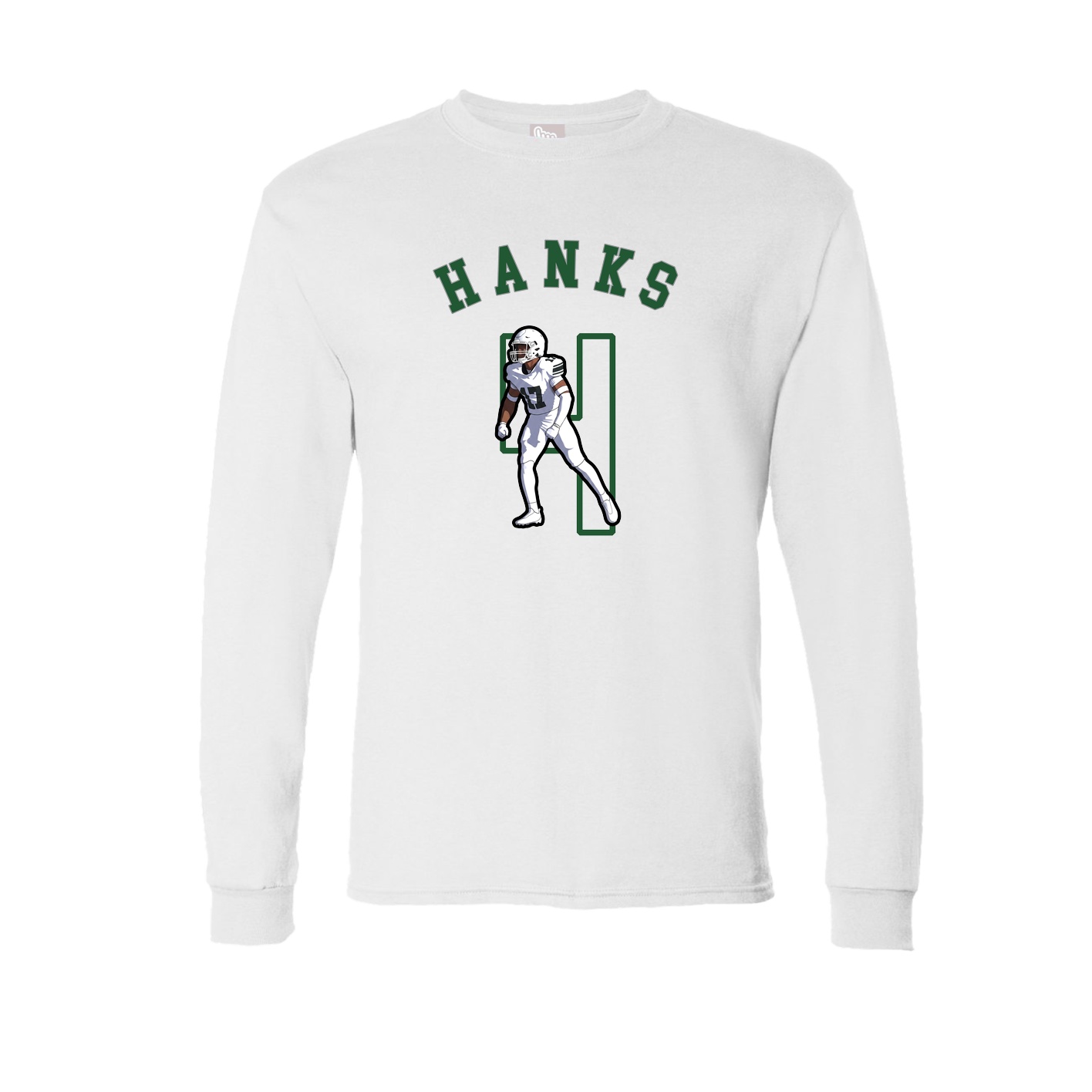 Long Sleeve Tee — Shirsey Arch in White
