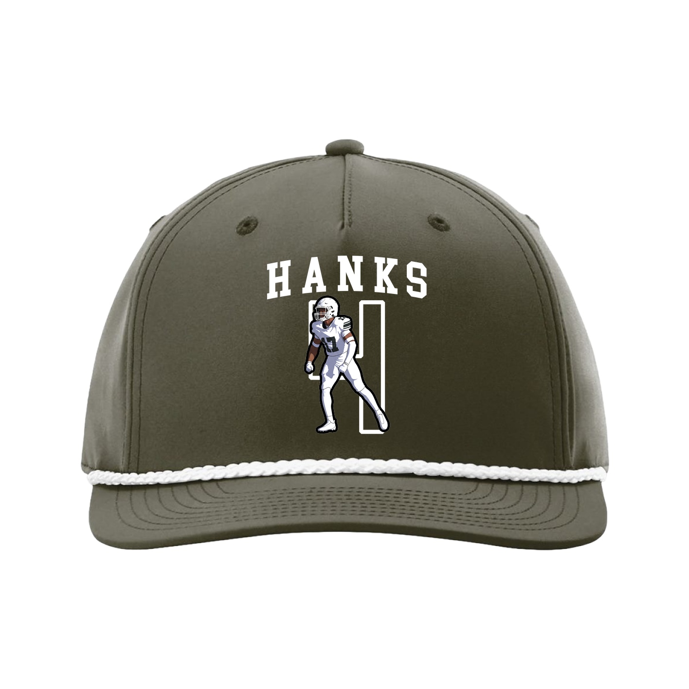 Five-Panel Classic Rope Cap — Shirsey in Green